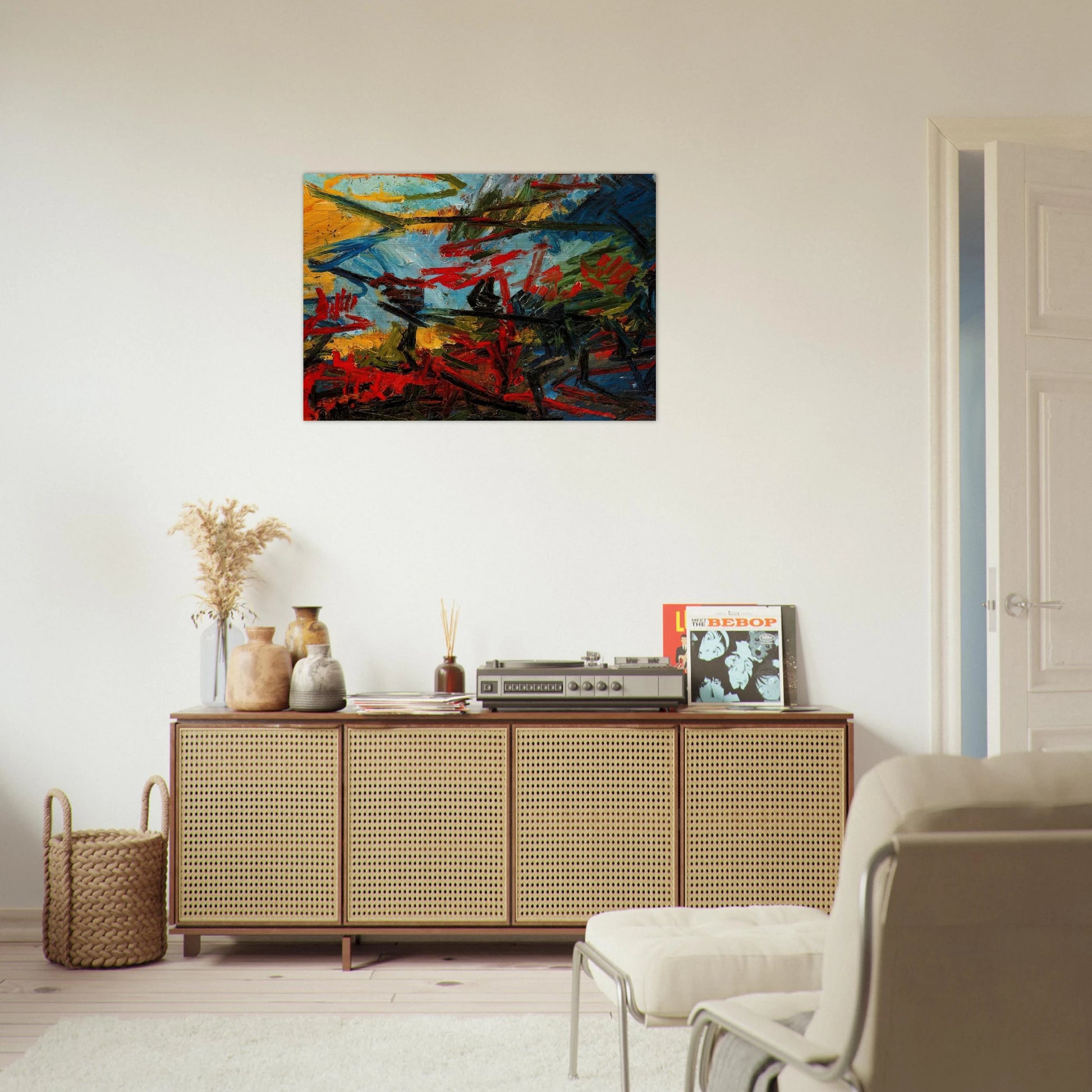 BACCHUS AND ARIADNE - Frank Auerbach Brushed Aluminum Print - 70x100 cm / 28x40 inches | Frank Auerbach Aluminum Print | Frank Auerbach Prints