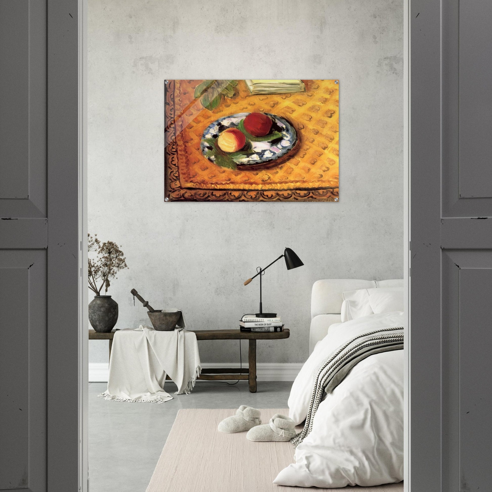 TWO PEACHES 1920 - Henri Matisse Acrylic Print - 70x100 cm / 28x40″ inches