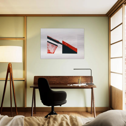 WHO KNOWS THE BEGINNING AND WHO KNOWS THE END I 1976 - BLINKY PALERMO Brushed Aluminum Print - 70x100 cm / 28x40 inches | BLINKY PALERMO Aluminum Print | BLINKY PALERMO Prints