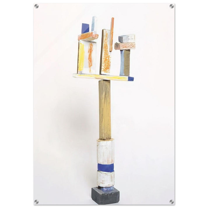 DIVERTIMENTO 1995 1 - Esteban Vicente Acrylic Print - 70x100 cm / 28x40″ inches