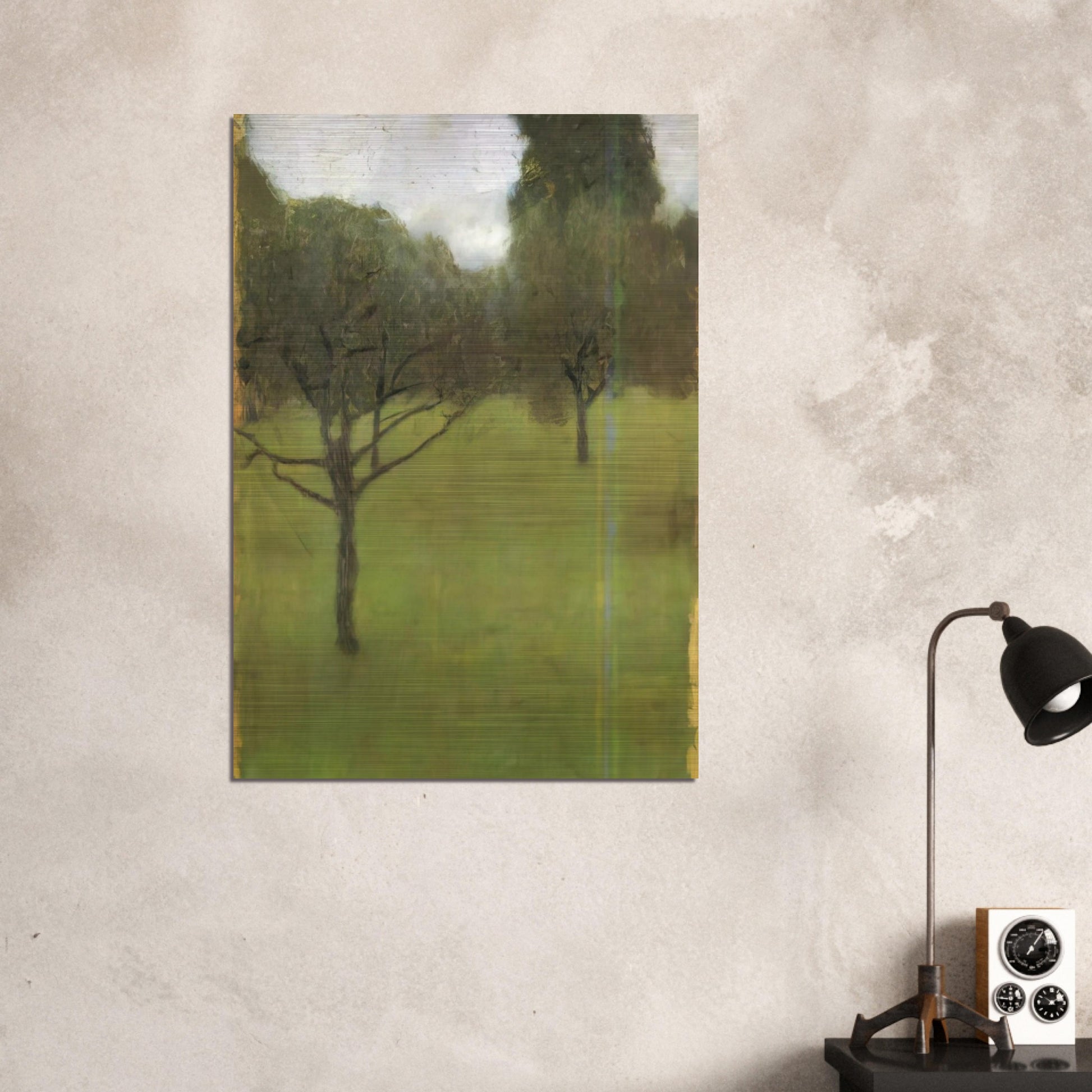 ORCHARD - Gustav Klimt Brushed Aluminum Print - 70x100 cm / 28x40 inches | Gustav Klimt Aluminum Print | Gustav Klimt Prints