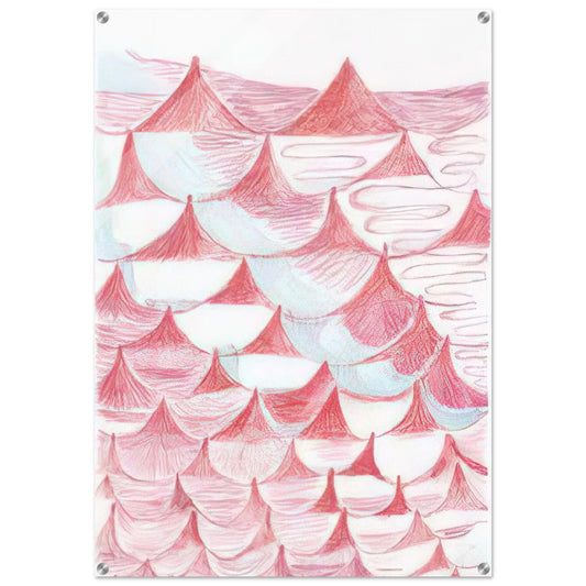 UNTITLED 1995 5 - Louise Bourgeois Acrylic Print - 70x100 cm / 28x40″ inches | Louise Bourgeois Wall Art | Louise Bourgeois Prints