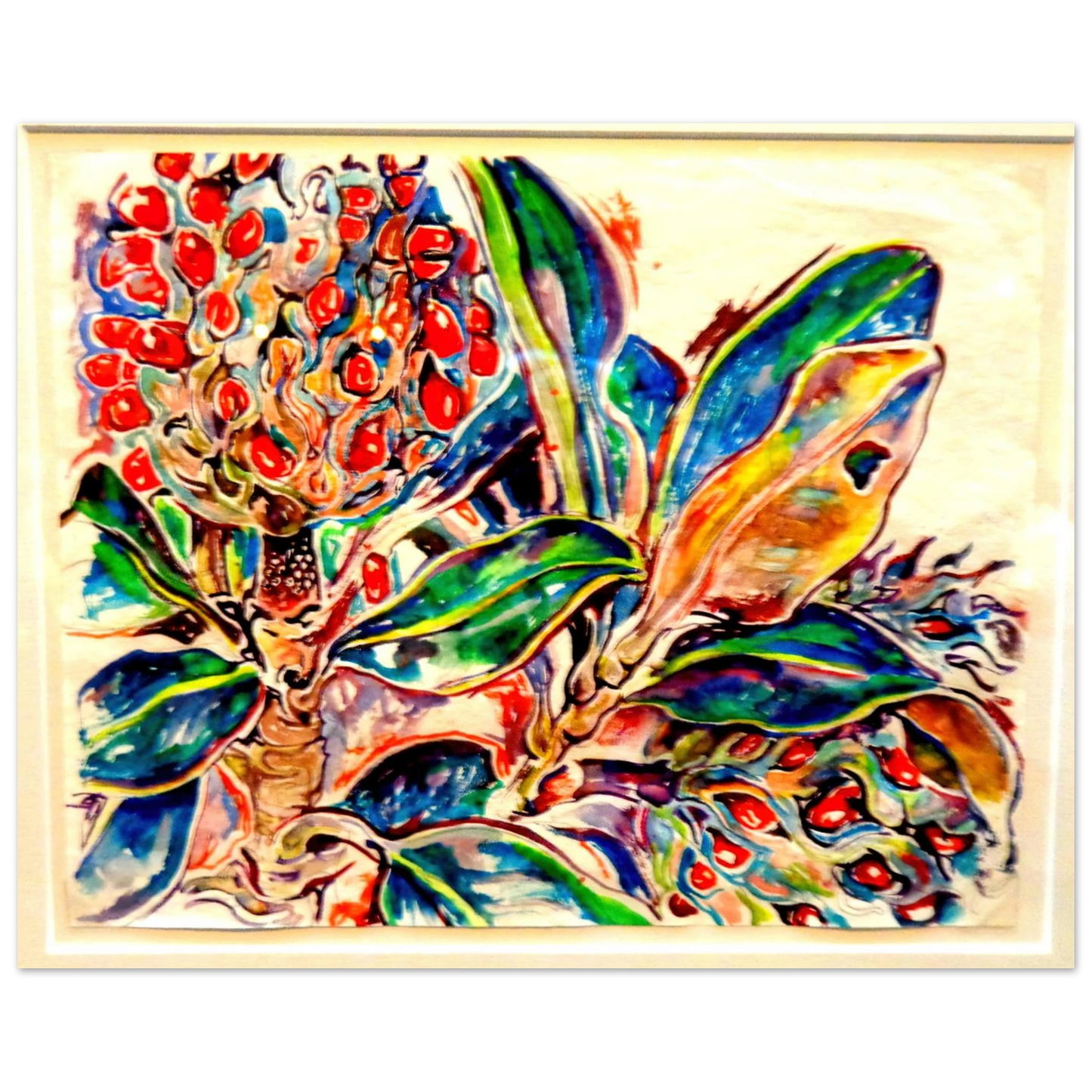 Walter Inglis Anderson - Walter Anderson Wall art - 60x80 cm / 24x32 inches - Premium Wooden Framed Poster With Fine Art Paper-canvas - Black frame