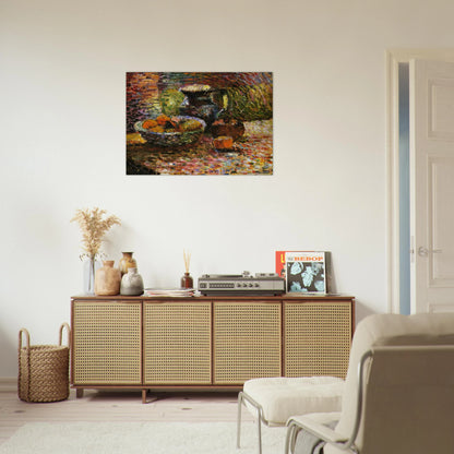 STILL LIFE WITH PITCHER AND FRUIT - Henri Matisse Brushed Aluminum Print - 70x100 cm / 28x40 inches | Henri Matisse Aluminum Print | Henri Matisse Prints