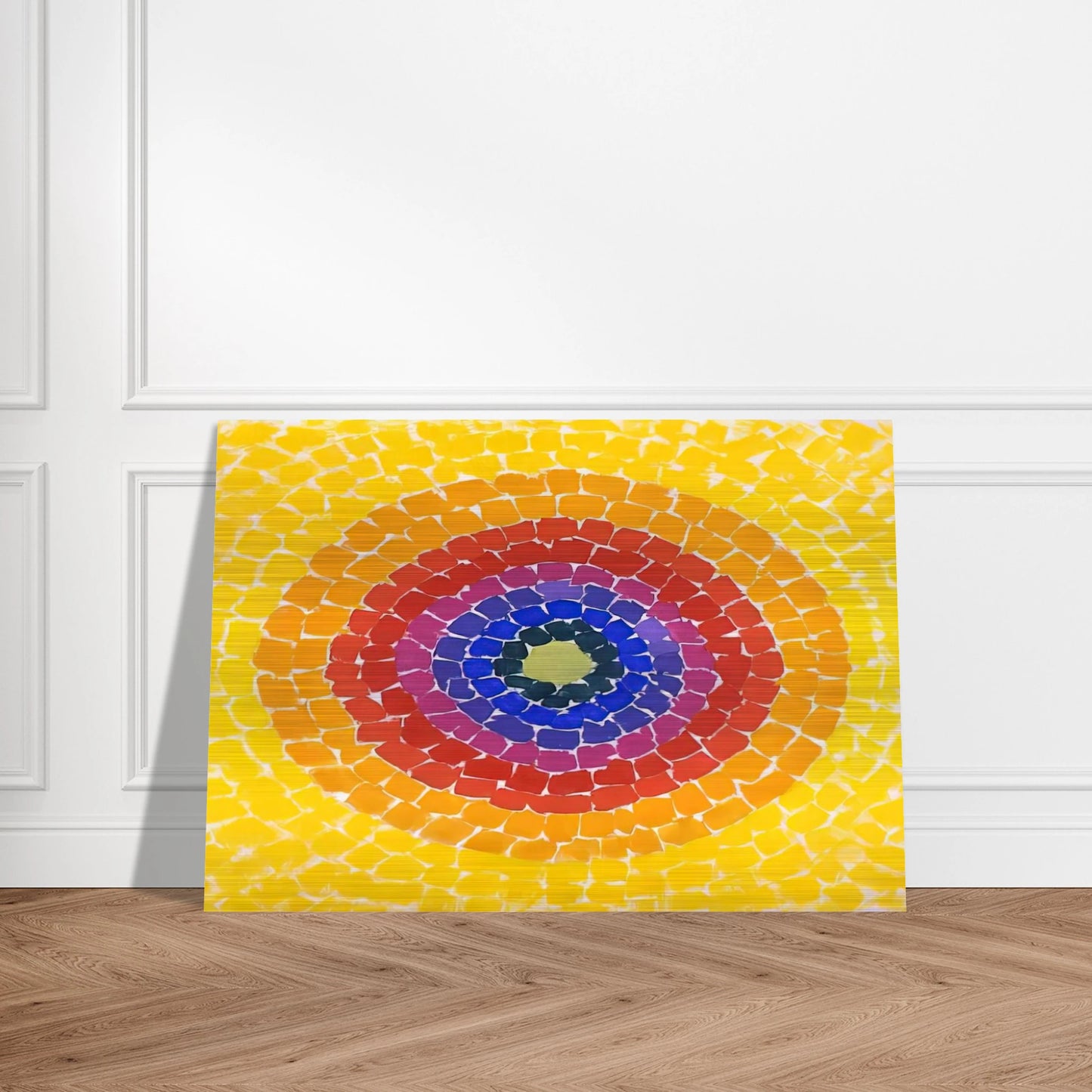 RESSURECTION 1966 - Alma Woodsey Thomas Brushed Aluminum Print - 70x100 cm / 28x40 inches | Alma Woodsey Thomas Aluminum Print | Alma Woodsey Thomas Prints