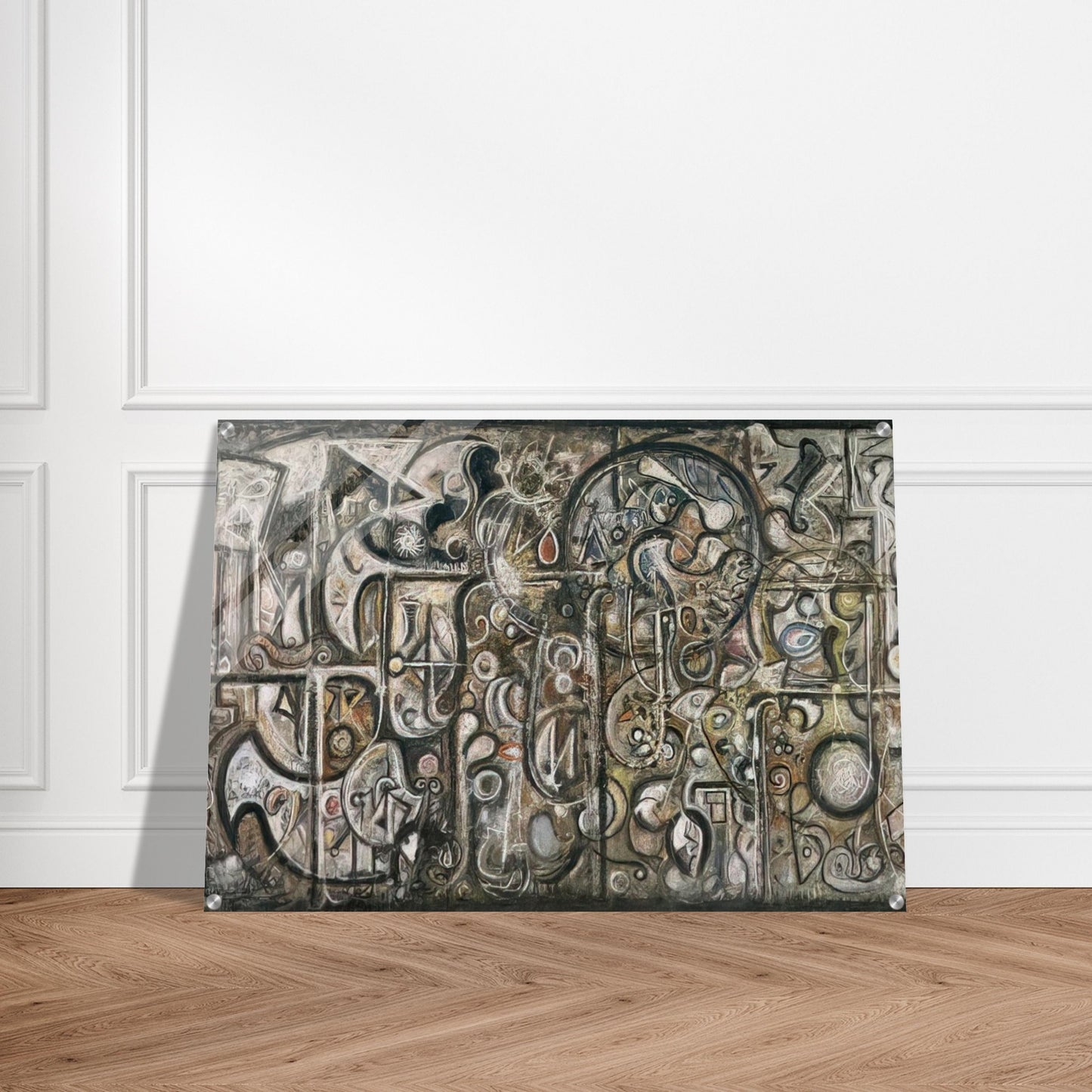 Symphony No. 1, The Transcendental - Richard Pousette-Dart Acrylic Print - 70x100 cm / 28x40″ inches | Richard Pousette-Dart Wall Art | Richard Pousette-Dart Prints