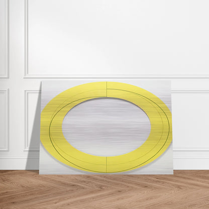 RING IMAGE M 2010 - Robert Mangold Brushed Aluminum Print - 70x100 cm / 28x40 inches | Robert Mangold Aluminum Print | Robert Mangold Prints
