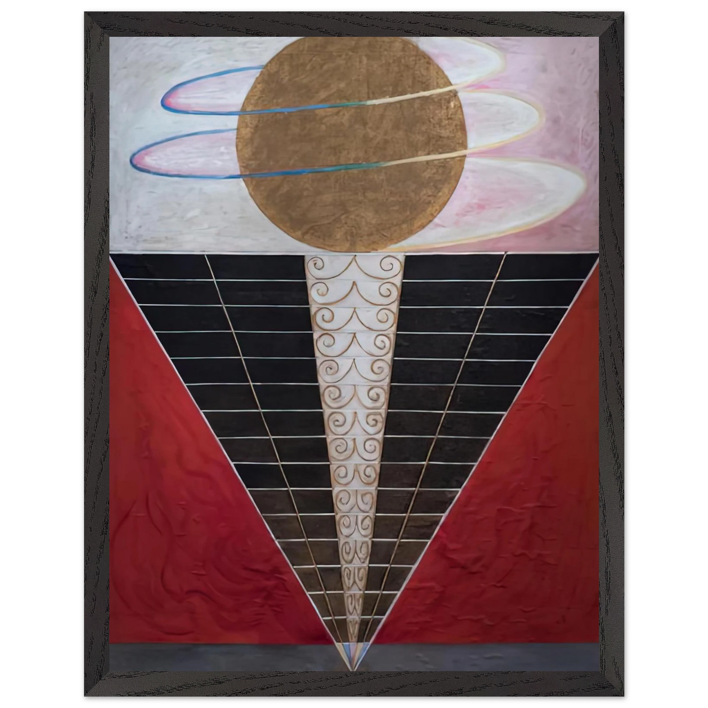 Hilma af Klint - ALTARPIECE NO 2 1915 Wall art - 30x45 cm / 12x18 inches - Fine Art Poster-canvas - -