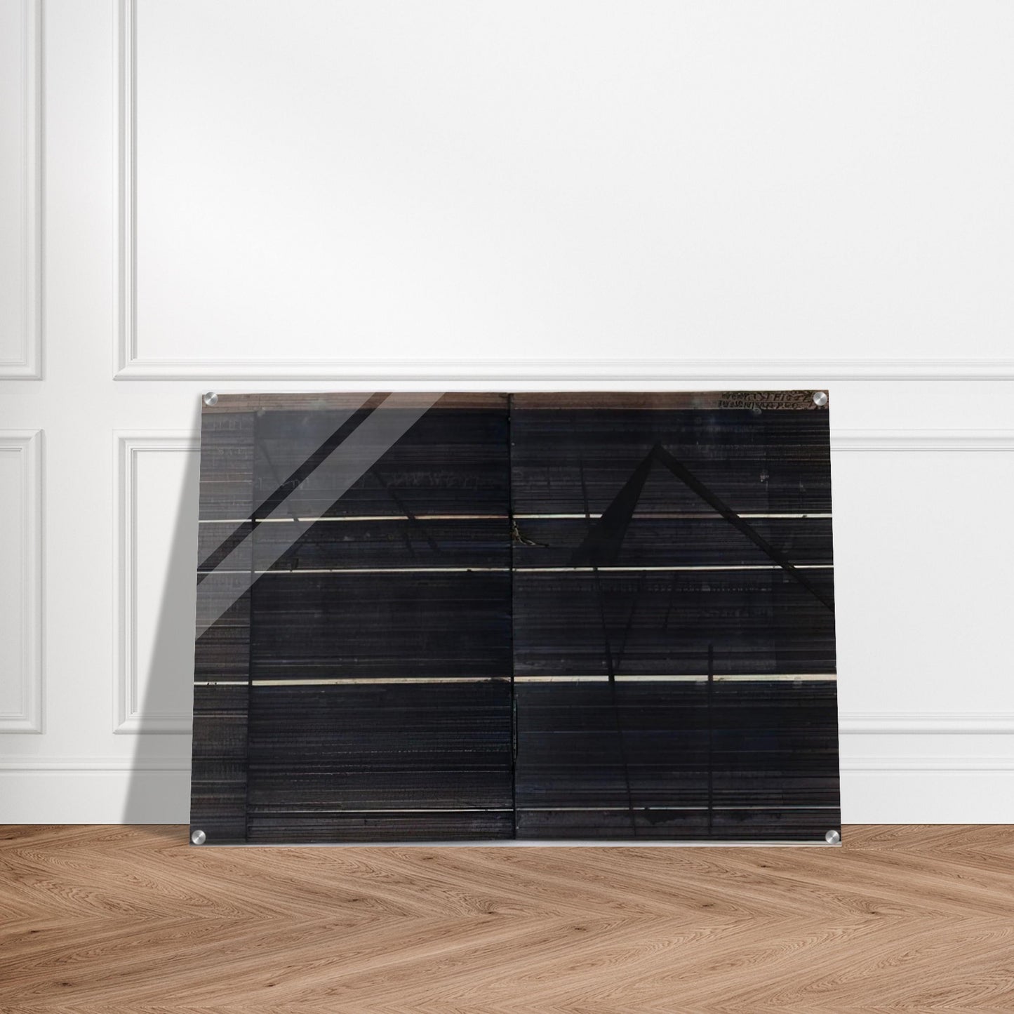 Diary pages - Minimalism - Nasreen Mohamedi Acrylic Print - 70x100 cm / 28x40″ inches
