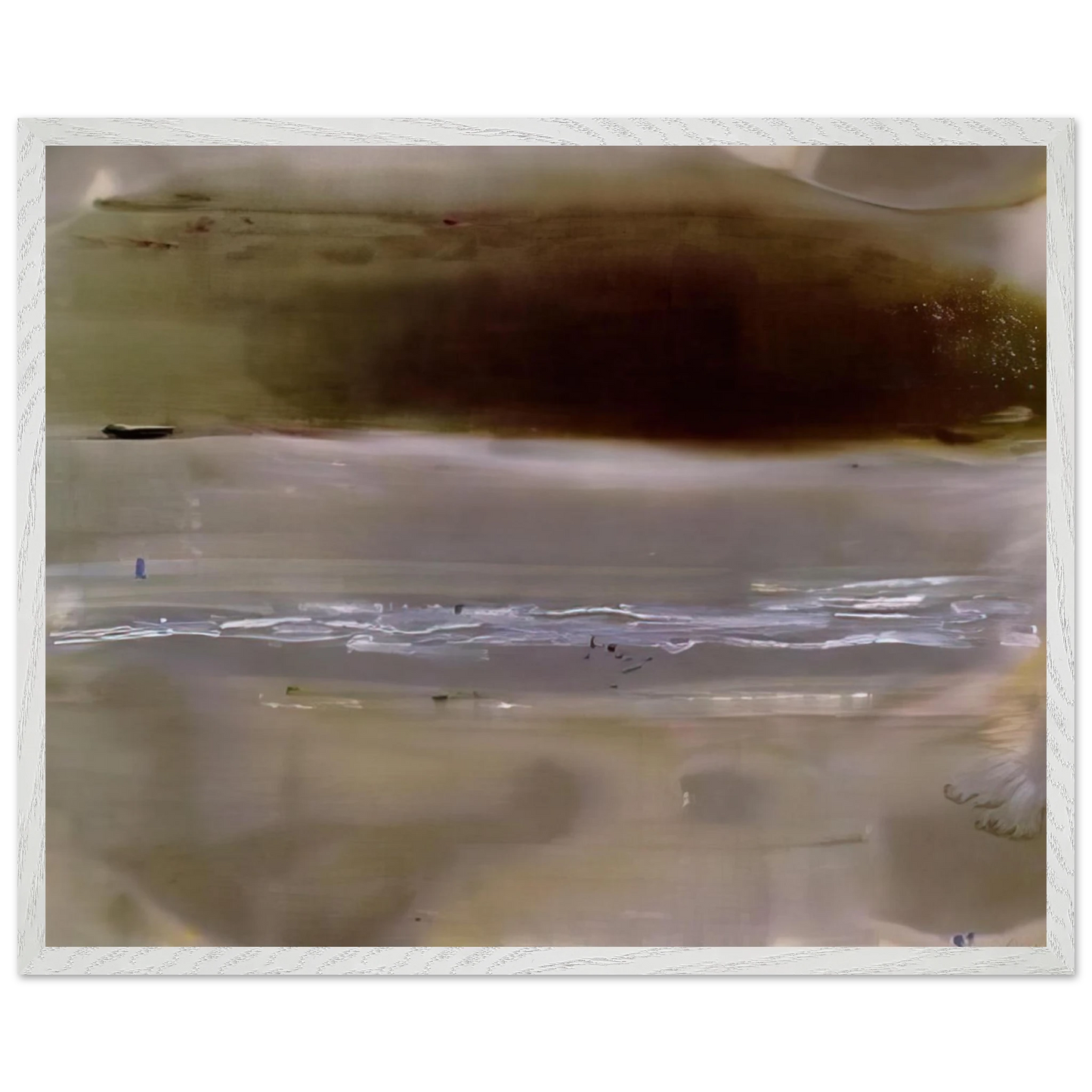 Helen Frankenthaler - Viewpoint II - 1979 Wall art - A2 (42 x 59.4  cm) - Premium Wooden Framed Poster With Fine Art Paper-canvas - Black frame