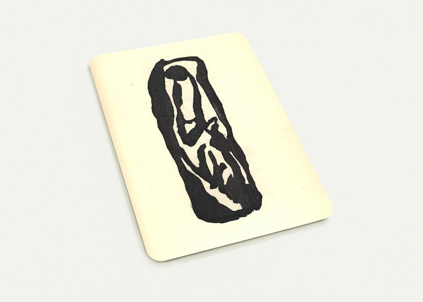 Illustration for Tristan Tzara s Vingt-cinq poèmes By Jean Arp Pack of 10 Post Cards | Jean Arp Post Cards | A6 (10.5 x 14.8 cm) - 4.1 x 5.8 inches