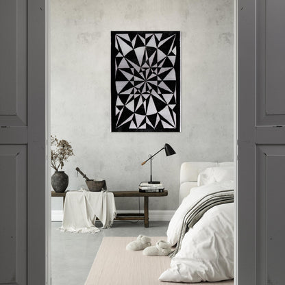 FLOR DE PASCUA BEAUTIFUL - MC Escher Brushed Aluminum Print - 70x100 cm / 28x40 inches | MC Escher Aluminum Print | MC Escher Prints