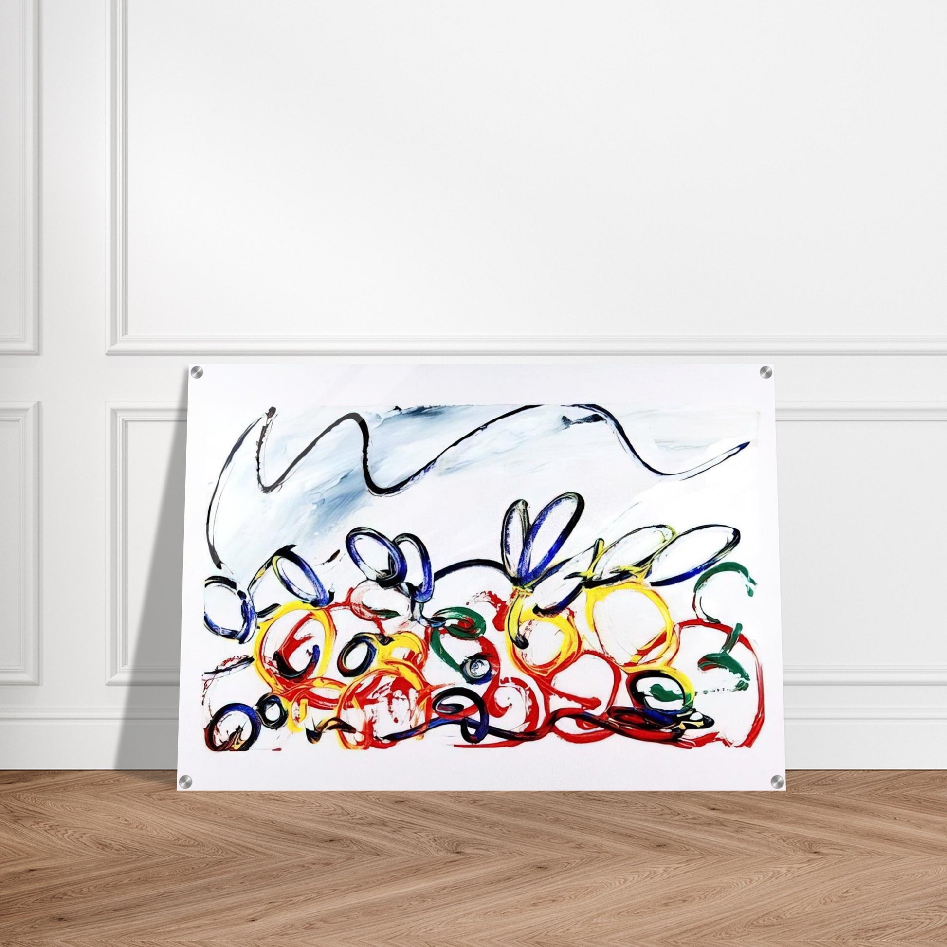 Acerbo - 1983 - Mario Schifano Acrylic Print - 70x100 cm / 28x40″ inches