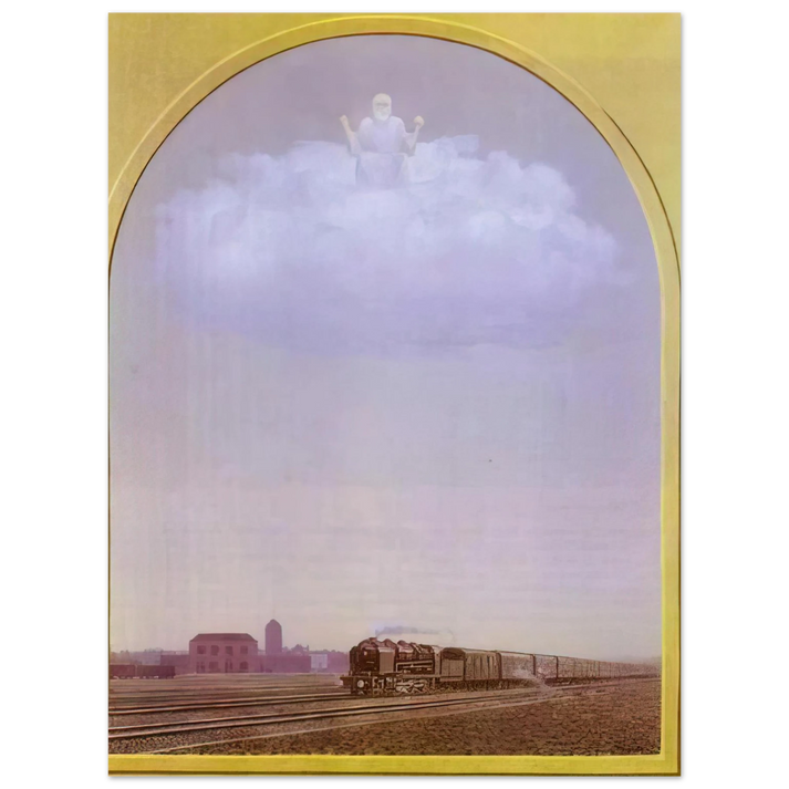Rene Magritte - THE NIGHTINGALE 1962  75x100 cm / 30x40inches Fine Art Poster