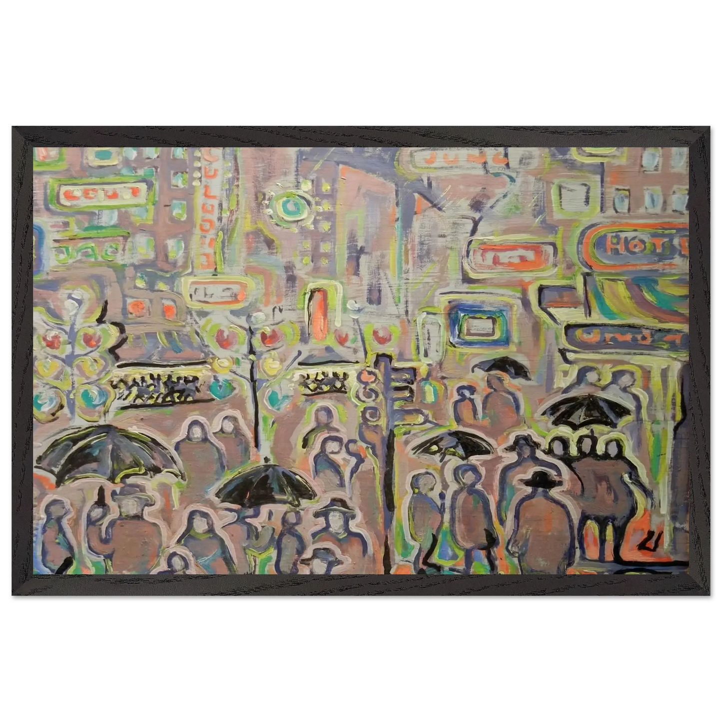 Walter Inglis Anderson - Walter Anderson Wall art - 30x45 cm / 12x18 inches - Premium Wooden Framed Poster With Fine Art Paper - Wood frame