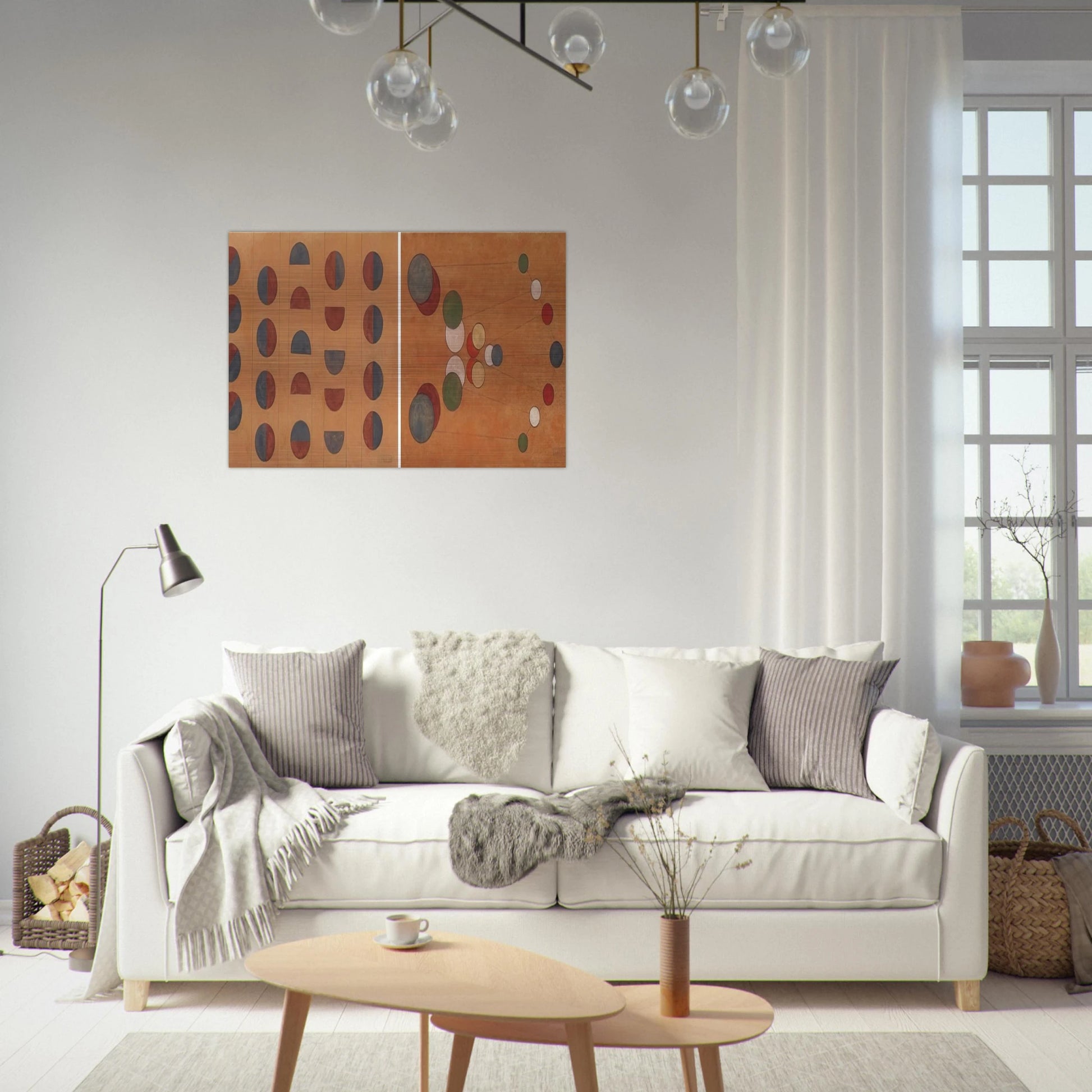 Diptych - 1956 1 - Lolo Soldevilla Brushed Aluminum Print - 70x100 cm / 28x40 inches | Lolo Soldevilla Aluminum Print | Lolo Soldevilla Prints