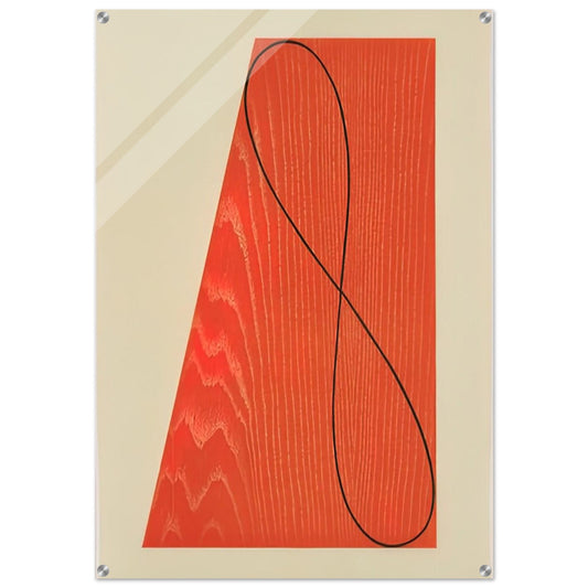 UNTITLED FROM SKOWHEGAN SUITE 1992 - Robert Mangold Acrylic Print - 70x100 cm / 28x40″ inches