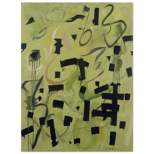 Bradley Walker Tomlin - Number 12 - 1949  75x100 cm / 30x40inches Fine Art Poster