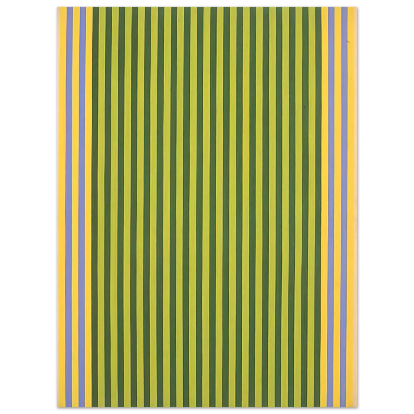 Gene Davis - LimelightSounds of Grass - 1960  75x100 cm / 30x40inches Fine Art Poster