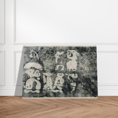 Gilgamesh - Karl Otto Gotz Acrylic Print - 70x100 cm / 28x40″ inches