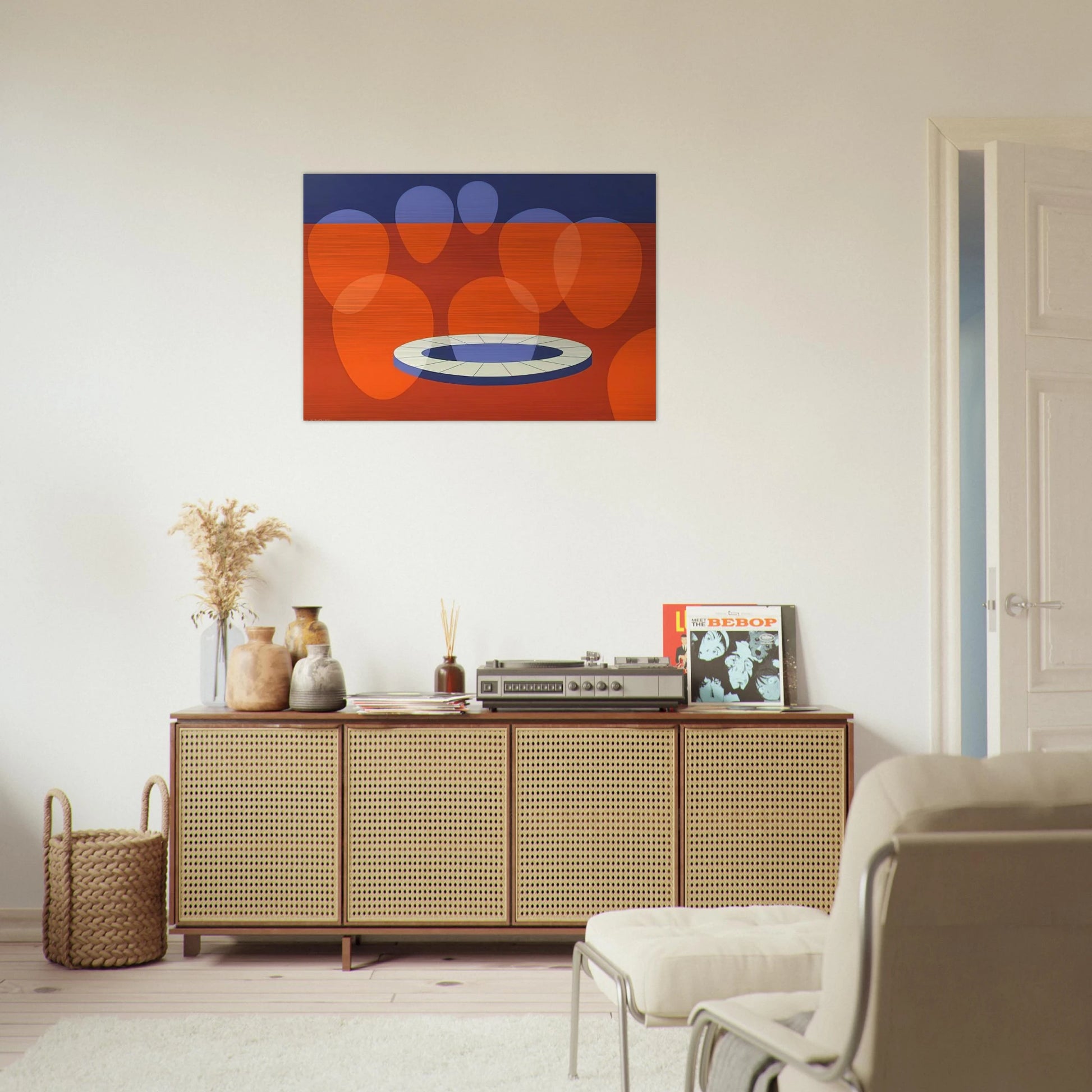 Joseph and his Brothers - 1971 - Clarence Holbrook Carter Brushed Aluminum Print - 70x100 cm / 28x40 inches | Clarence Holbrook Carter Aluminum Print | Clarence Holbrook Carter Prints