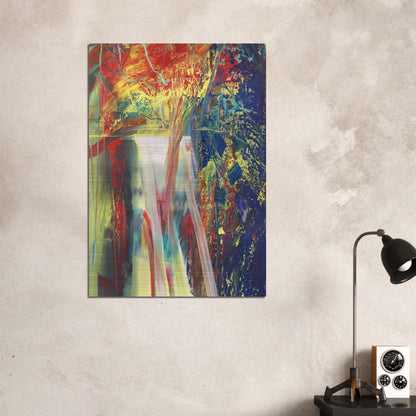 ABSTRACT PAINTING 610 1 - Gerhard Richter Brushed Aluminum Print - 70x100 cm / 28x40 inches | Gerhard Richter Aluminum Print | Gerhard Richter Prints