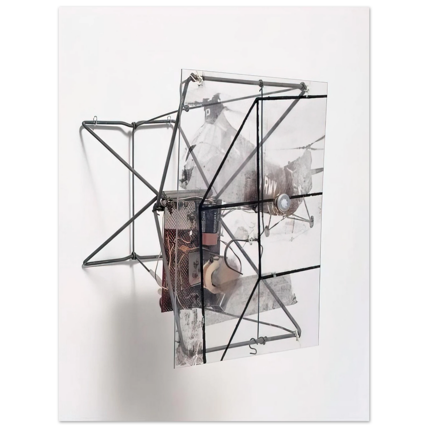 Robert Rauschenberg - DRY CELL 1963  75x100 cm / 30x40inches Fine Art Poster
