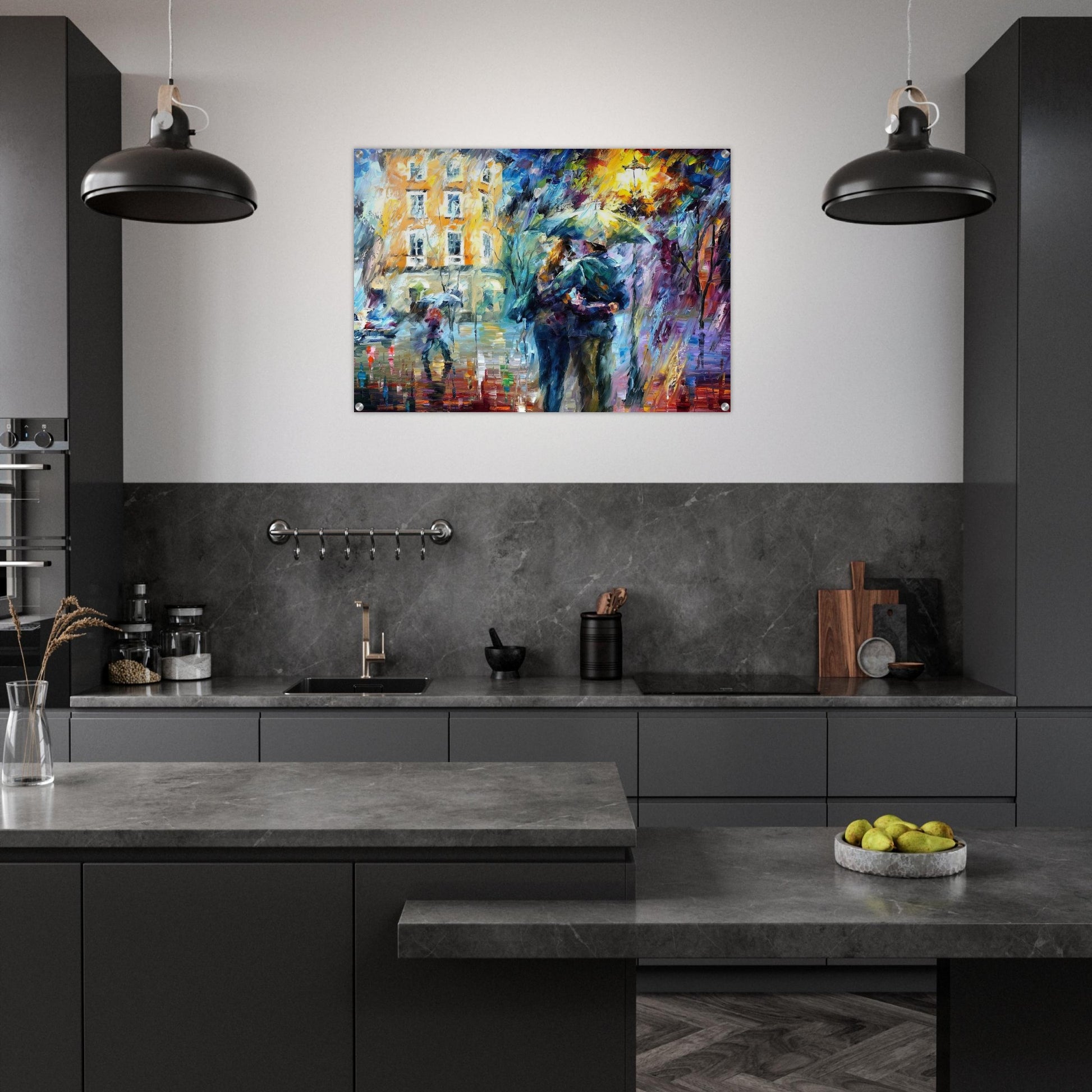 Leonid Afremov - Leonid Afremov Acrylic Print - 70x100 cm / 28x40″ inches | Leonid Afremov Wall Art | Leonid Afremov Prints