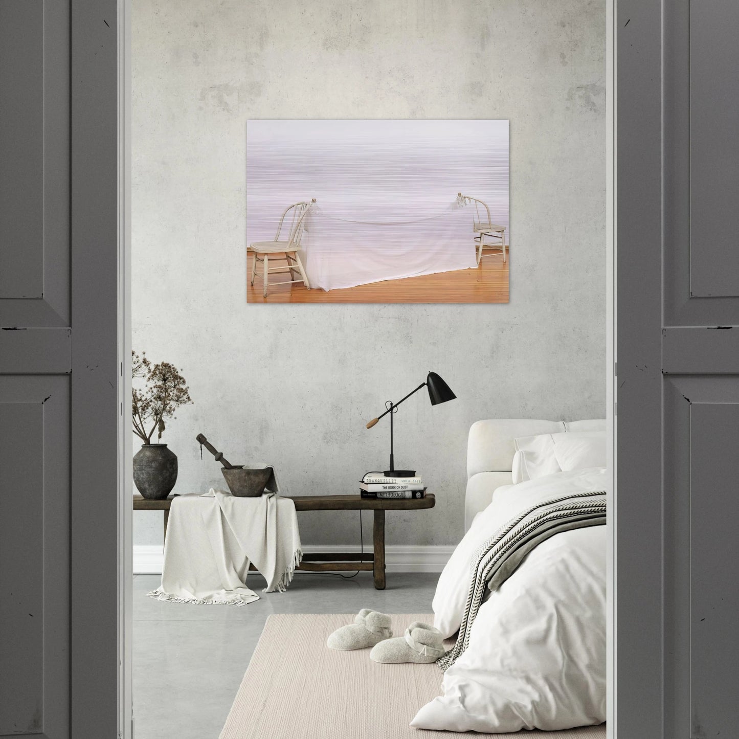 SANT AGNESE VENETIAN 1973 - Robert Rauschenberg Brushed Aluminum Print - 70x100 cm / 28x40 inches | Robert Rauschenberg Aluminum Print | Robert Rauschenberg Prints