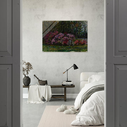 ALICIA S AZALEAS ON ST MARY S RIVER - Ivan Albright Acrylic Print - 70x100 cm / 28x40″ inches