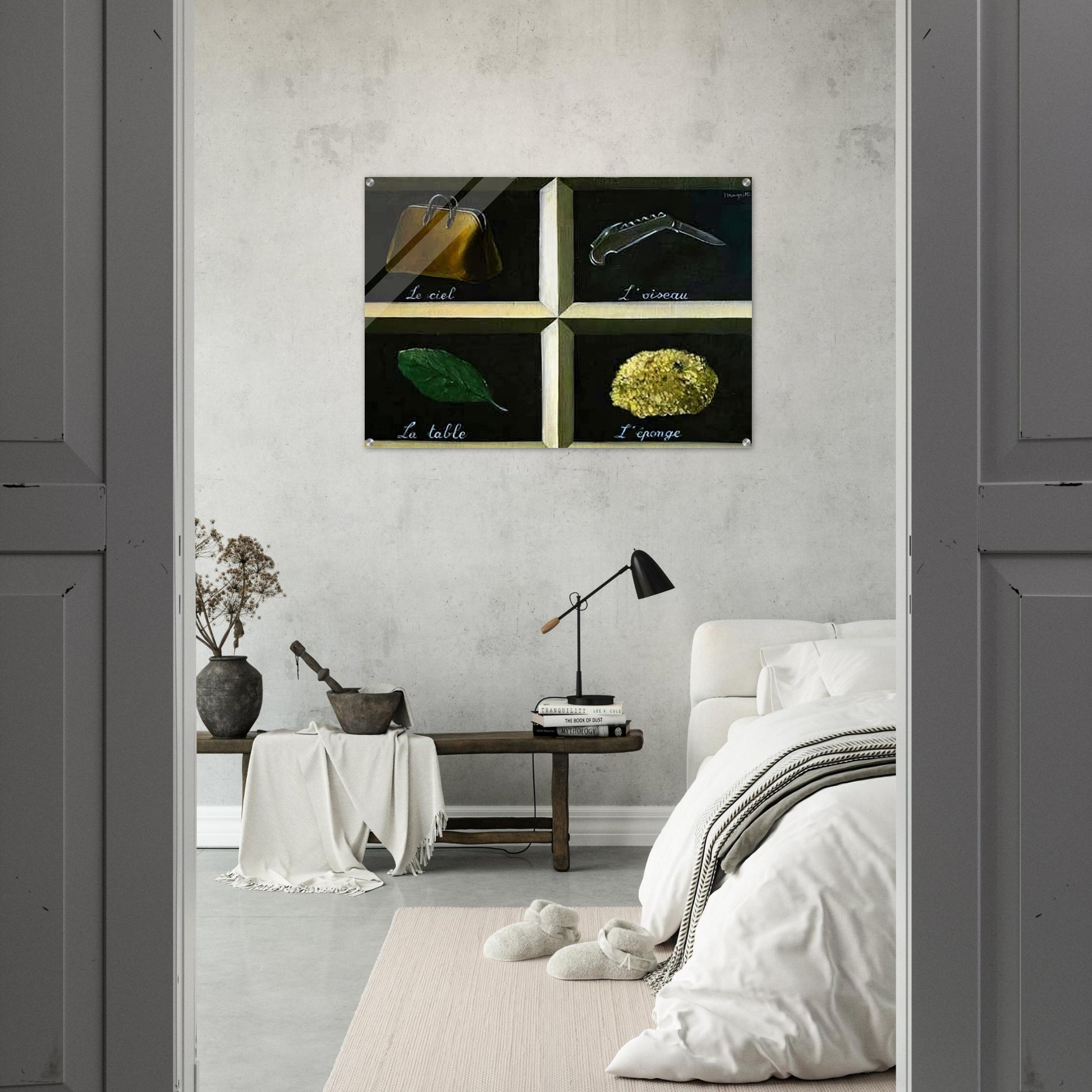 THE INTERPRETATION OF DREAMS 1927 - Rene Magritte Acrylic Print - 70x100 cm / 28x40″ inches