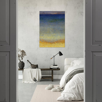 The Iles d'Or The Iles d'Hyeres, Var - Henri-Edmond Cross Brushed Aluminum Print - 70x100 cm / 28x40 inches | Henri-Edmond Cross Aluminum Print | Henri-Edmond Cross Prints