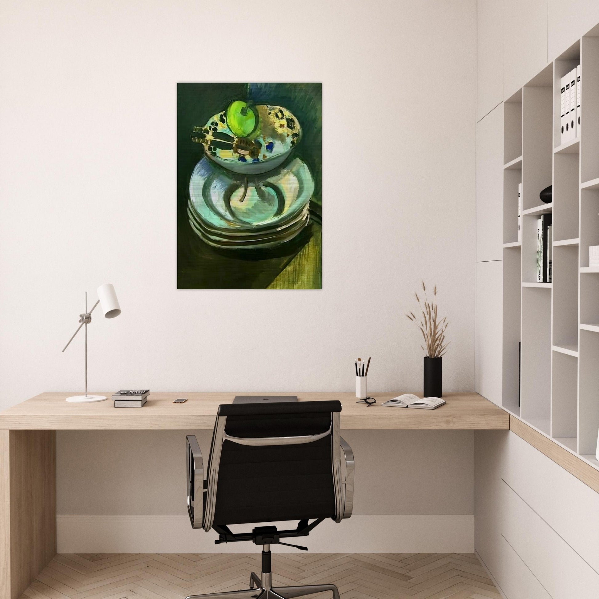 STILL LIFE WITH NUTCRACKER 1916 - Henri Matisse Brushed Aluminum Print - 70x100 cm / 28x40 inches | Henri Matisse Aluminum Print | Henri Matisse Prints