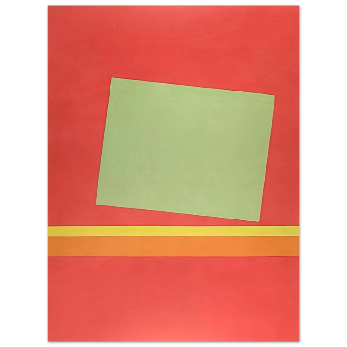 Theodoros Stamos - Homage to Milton Avery - Sun-Box III - 1969  75x100 cm / 30x40inches Fine Art Poster