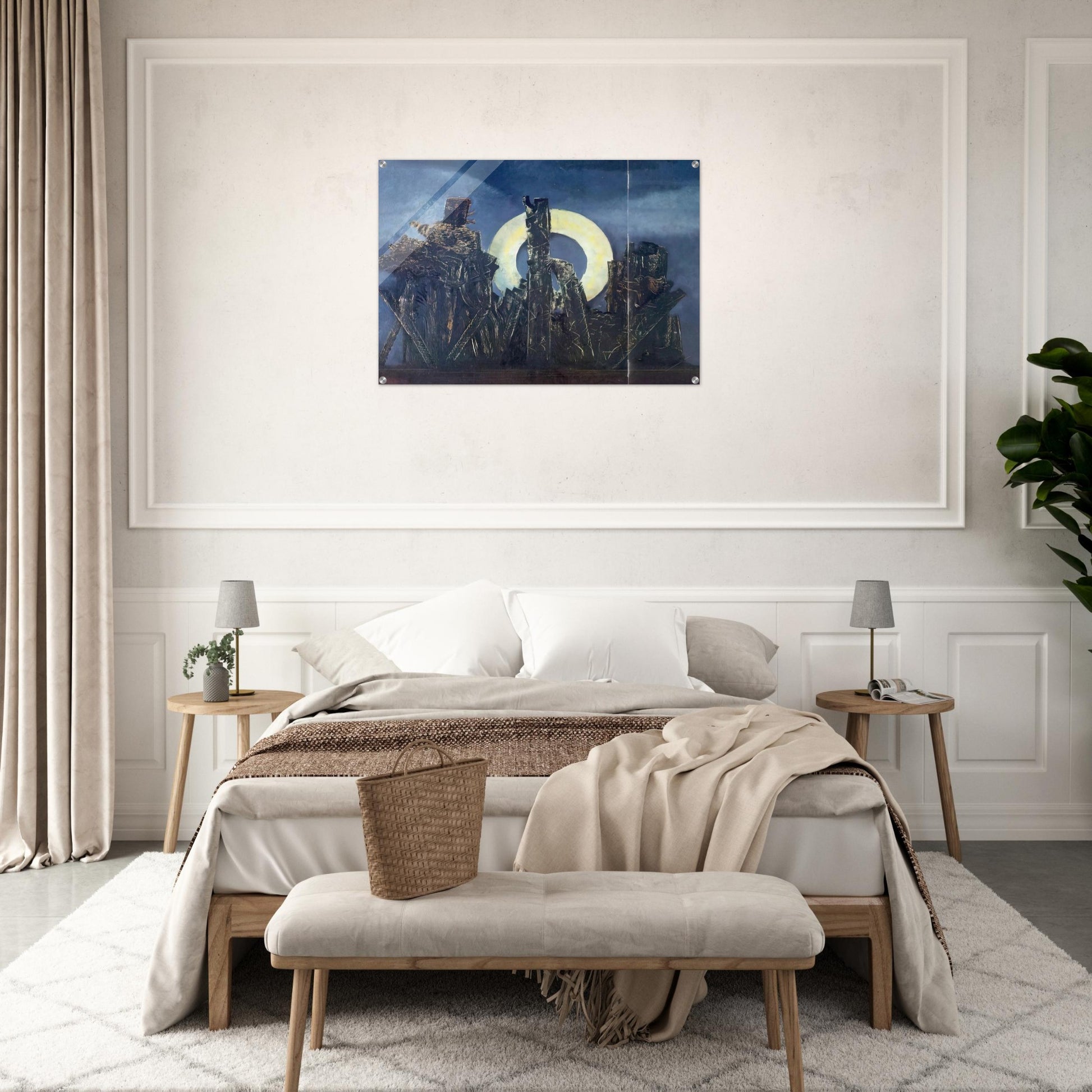 The large forest - Max Ernst Acrylic Print - 70x100 cm / 28x40″ inches