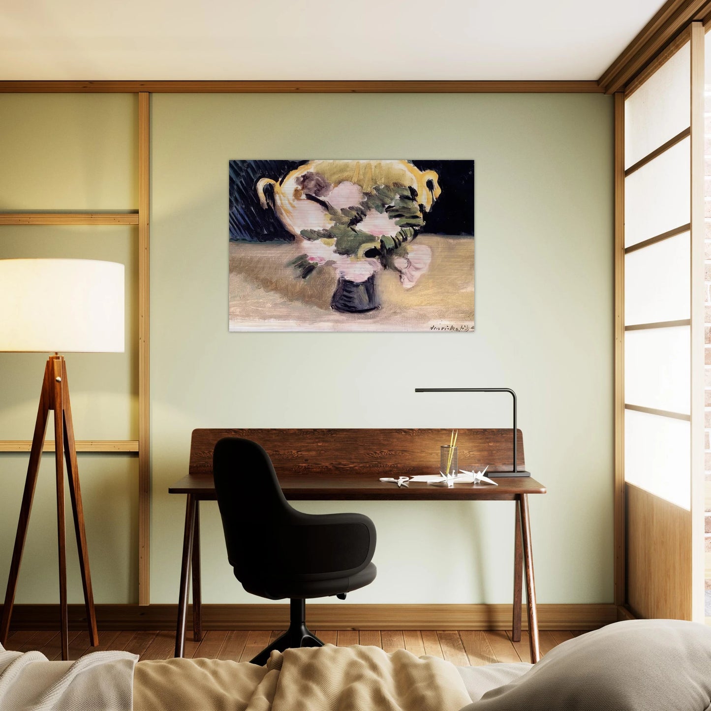 FLOWERS 1919 - Henri Matisse Brushed Aluminum Print - 70x100 cm / 28x40 inches | Henri Matisse Aluminum Print | Henri Matisse Prints