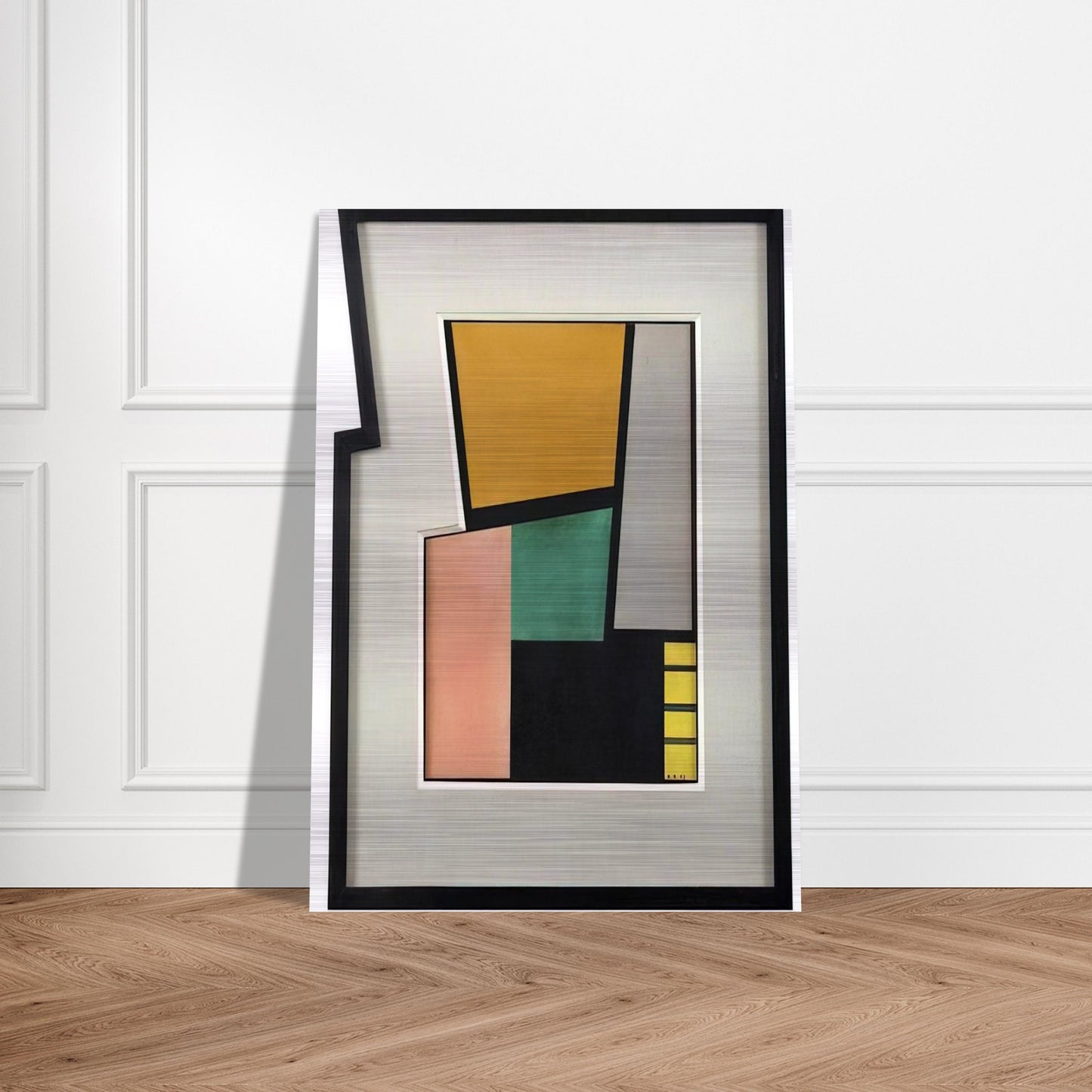 Négal - 1943 - Carmelo Arden Quin Brushed Aluminum Print - 70x100 cm / 28x40 inches | Carmelo Arden Quin Aluminum Print | Carmelo Arden Quin Prints