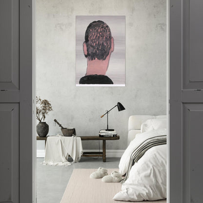 UNTITLED 7 - Philip Guston Brushed Aluminum Print - 70x100 cm / 28x40 inches | Philip Guston Aluminum Print | Philip Guston Prints