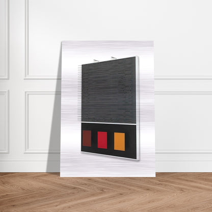 TES GRANDES Y PEQUENAS 1999 - Jesus Rafael Soto Brushed Aluminum Print - 70x100 cm / 28x40 inches | Jesus Rafael Soto Aluminum Print | Jesus Rafael Soto Prints