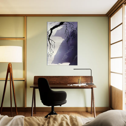 Gray Mist - Eyvind Earle Brushed Aluminum Print - 70x100 cm / 28x40 inches | Eyvind Earle Aluminum Print | Eyvind Earle Prints