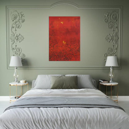 Le jardin de la France - Max Ernst Brushed Aluminum Print - 70x100 cm / 28x40 inches | Max Ernst Aluminum Print | Max Ernst Prints