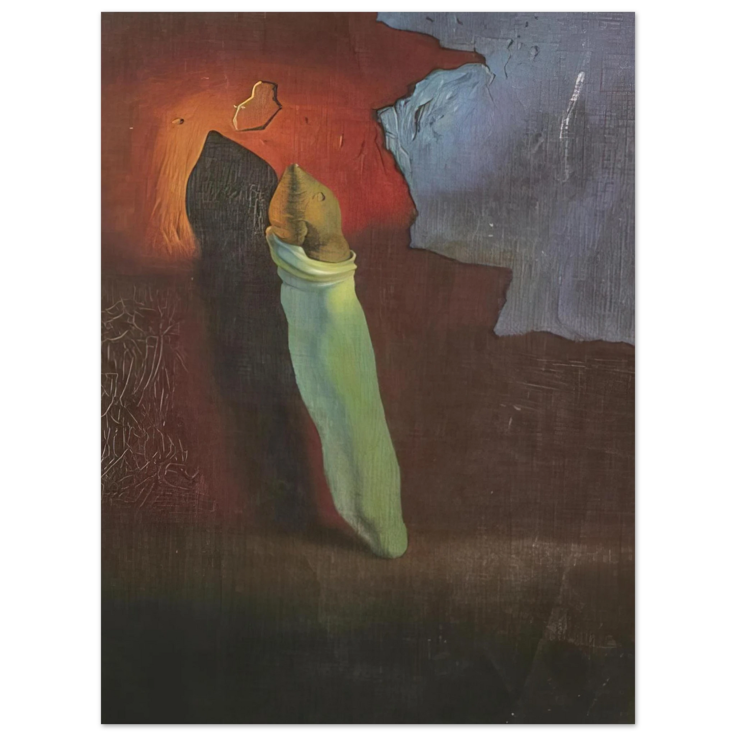 Salvador Dali - ANTHROPOMORPHIC BREAD 1  75x100 cm / 30x40inches Fine Art Poster