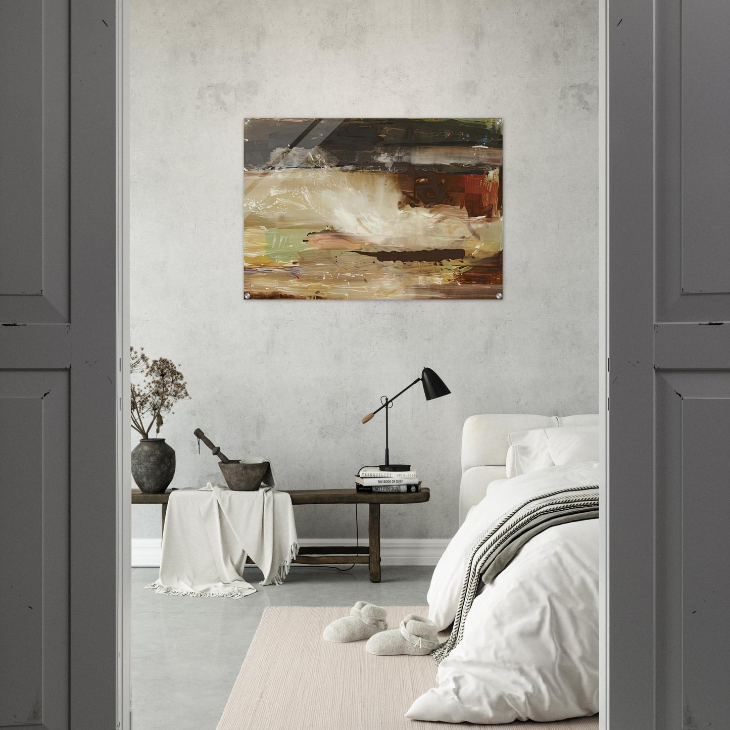 For E.M., 1981- - Helen Frankenthaler Acrylic Print - 70x100 cm / 28x40″ inches