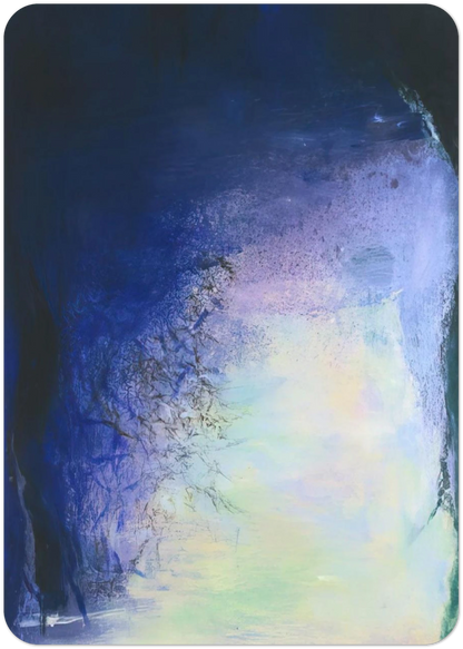 AFTER THE ECLIPSE 11 AUGUST 99 1999 By Zao Wou-Ki Pack of 10 Post Cards | Zao Wou-Ki Post Cards | A6 (10.5 x 14.8 cm) - 4.1 x 5.8 inches