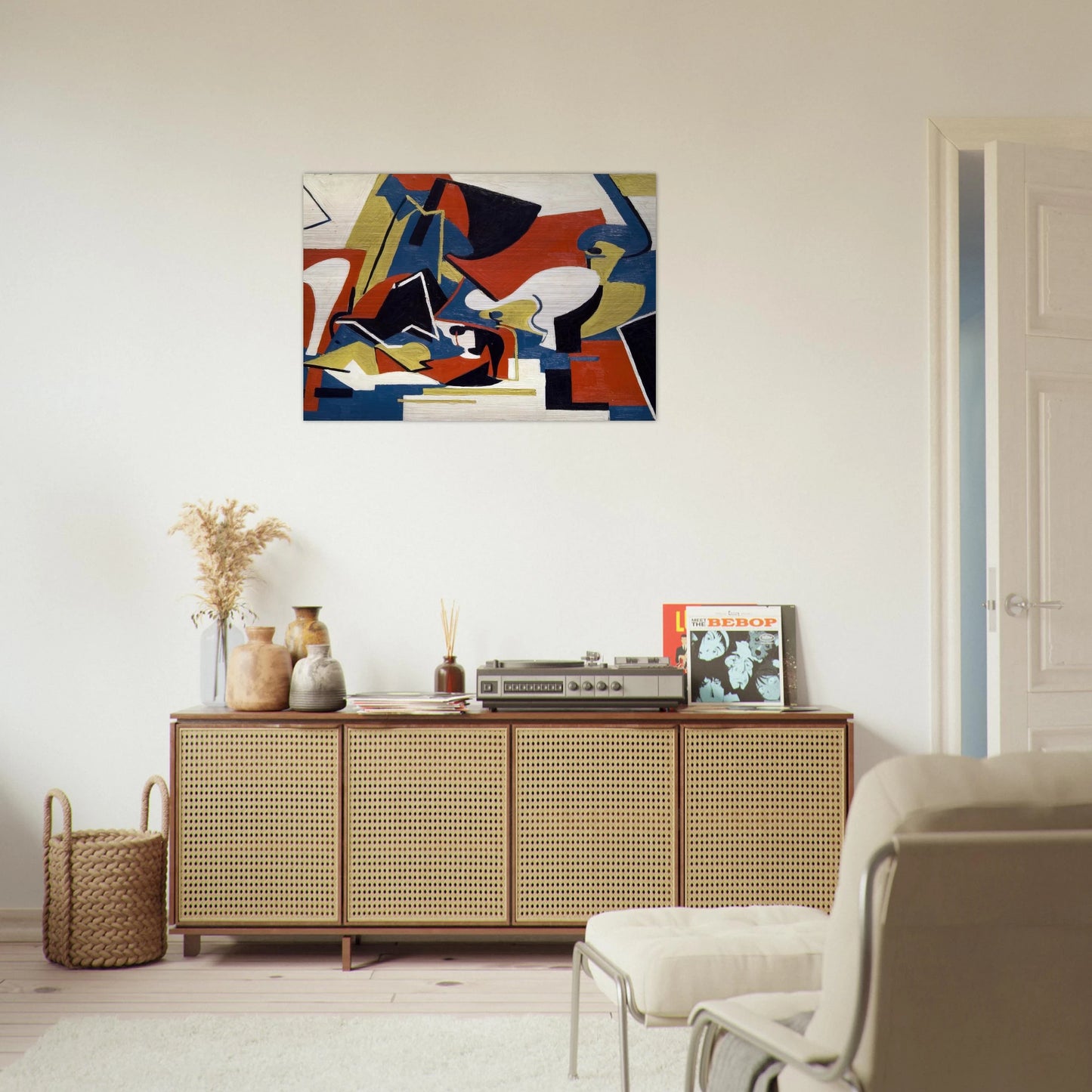 Untitled - Lee Krasner Brushed Aluminum Print - 70x100 cm / 28x40 inches | Lee Krasner Aluminum Print | Lee Krasner Prints