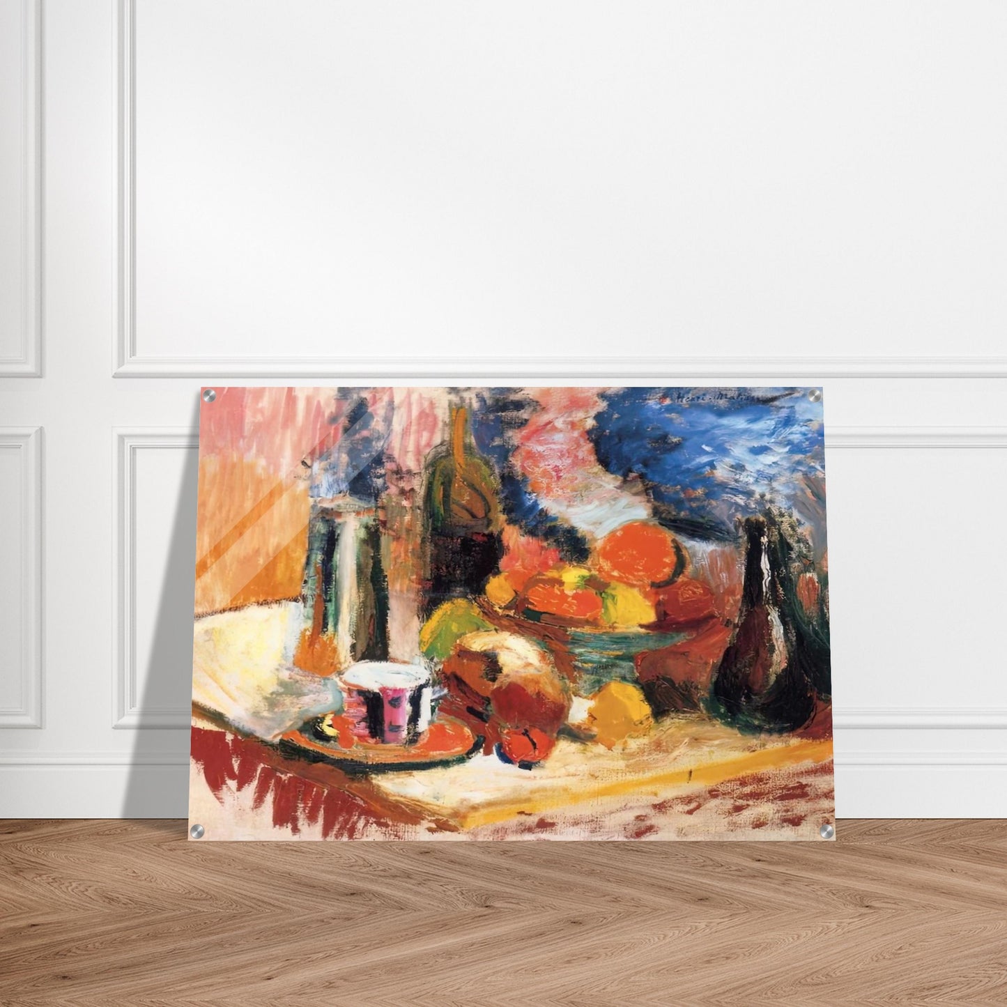 STILL LIFE WITH FRUIT 1896 - Henri Matisse Acrylic Print - 70x100 cm / 28x40″ inches | Henri Matisse Wall Art | Henri Matisse Prints