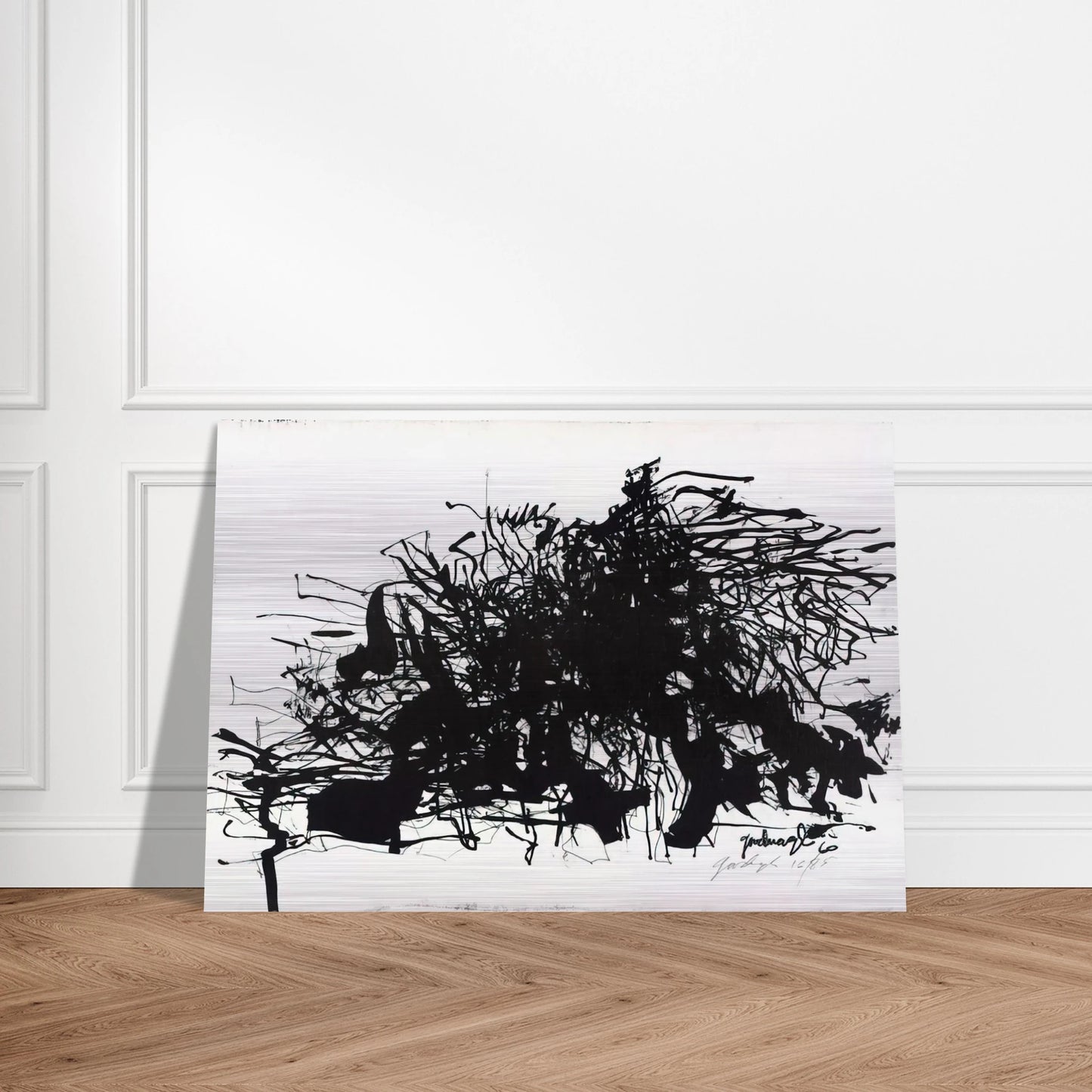 Nomads - 1960 - Robert Goodnough Brushed Aluminum Print - 70x100 cm / 28x40 inches | Robert Goodnough Aluminum Print | Robert Goodnough Prints