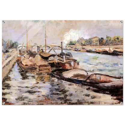 The Seine - 1867 - Armand Guillaumin Acrylic Print - 70x100 cm / 28x40″ inches