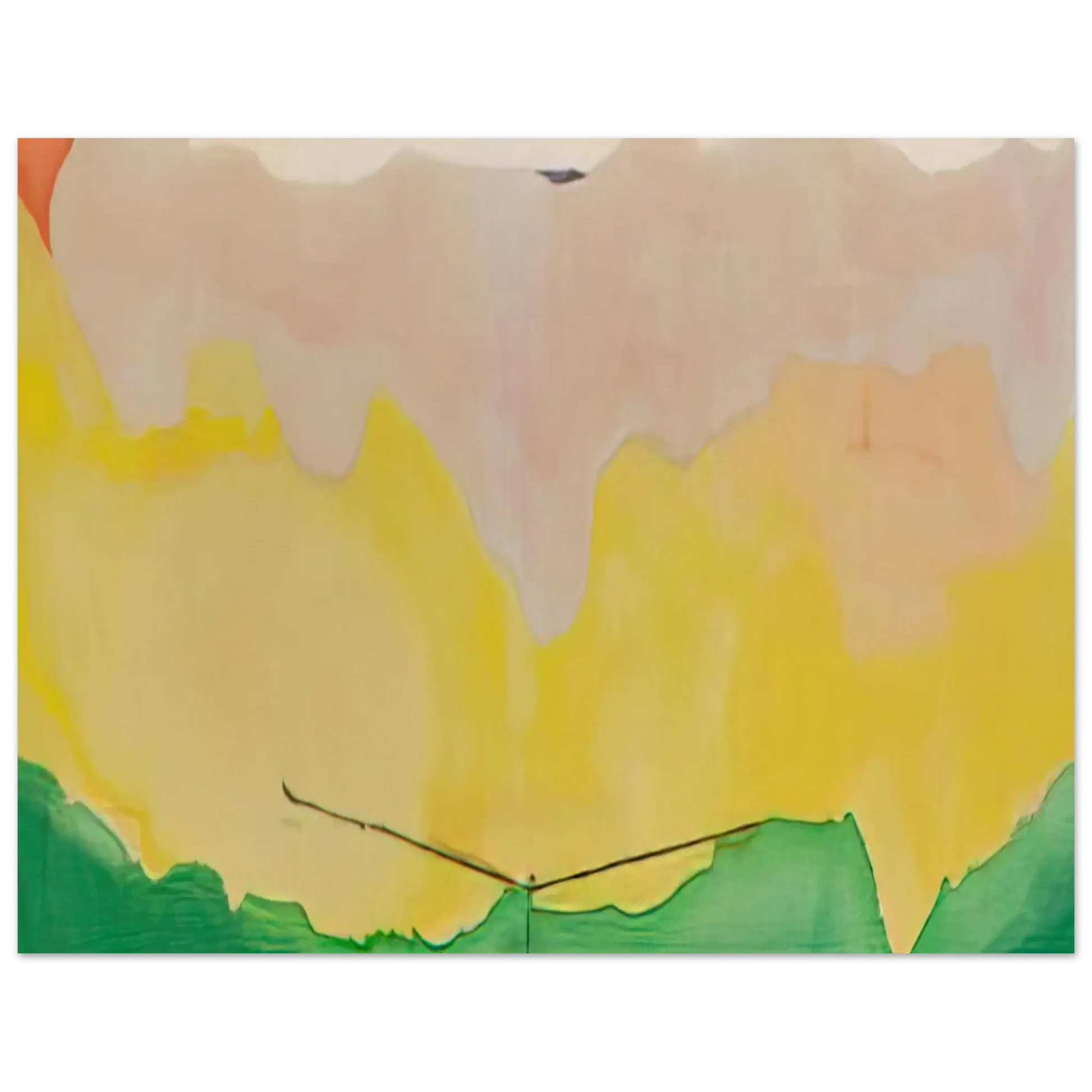 Helen Frankenthaler - Boulevard - 1973 Wall art - 30x40 cm / 12x16 Inches - Fine Art Poster - -
