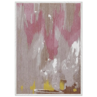 Helen Frankenthaler - Tales of Genji IV - 1998 Wall art - A1 (59.4 x 84.1  cm) - Premium Wooden Framed Poster With Fine Art Paper - Black frame